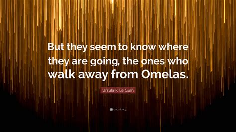 The Ones Who Walk Away From Omelas: Main Ideas .